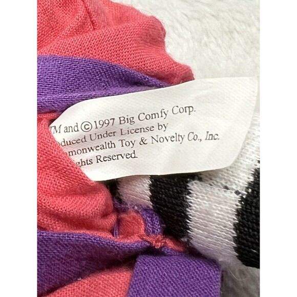 The Big Comfy Couch 1997 Loonette  Lunette Clown Doll 10” Plush Commonwealth - Picture 7 of 8